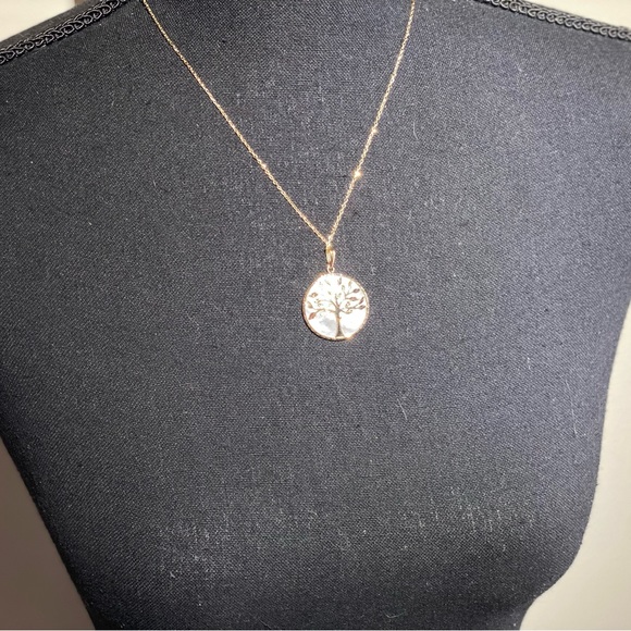 Tree of life pendant necklace 14k - Picture 7 of 8